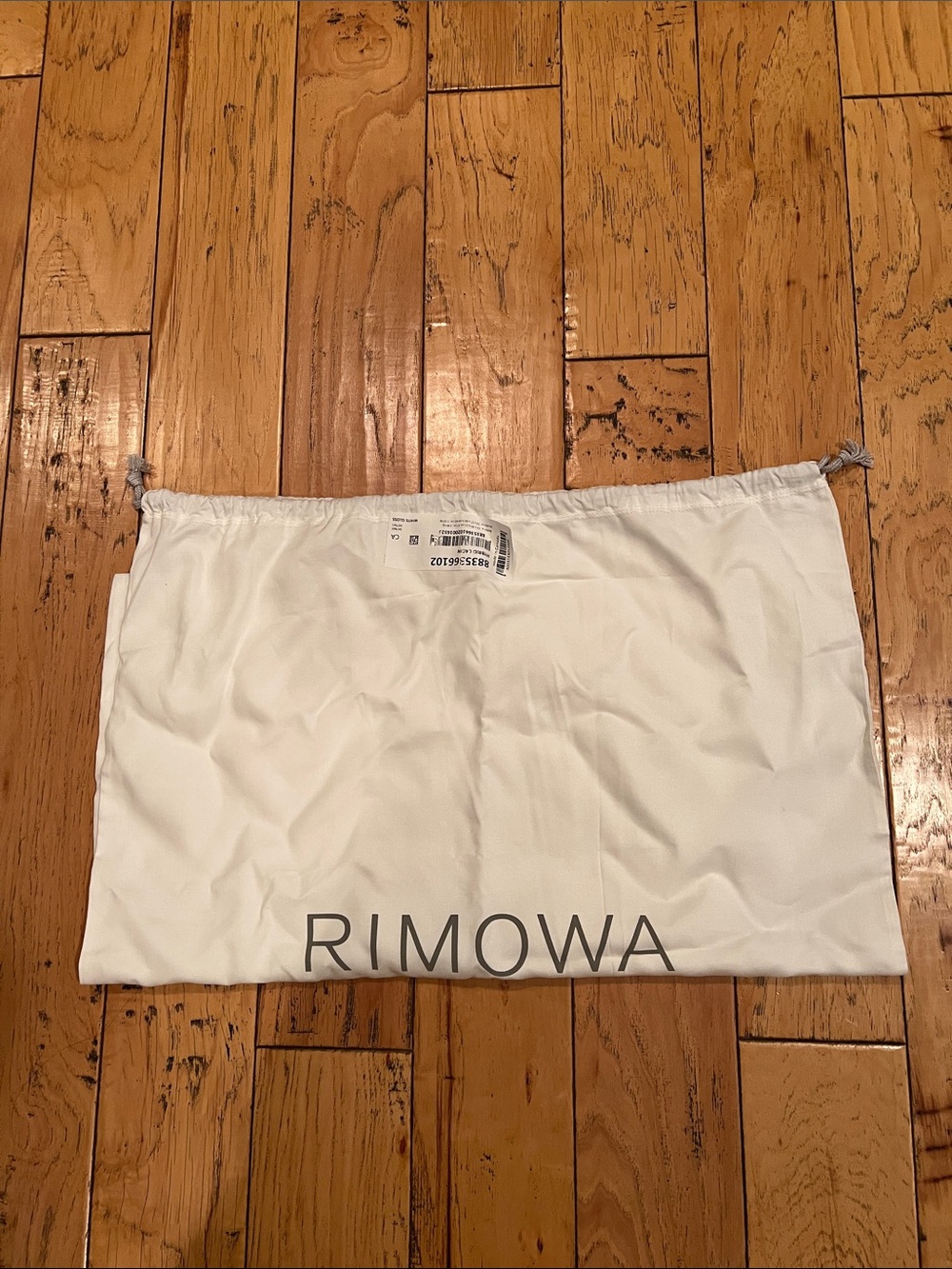 RIMOWA White Logo Drawstring Dust Bag
